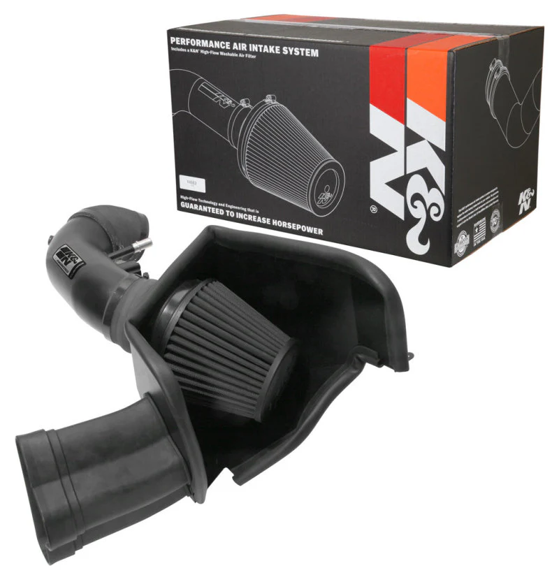 K&N 2018 Ford Mustang GT V8 5.0L F/I Performance Intake Kit - Image 20