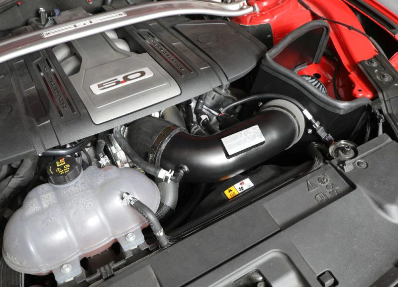 K&N 2018 Ford Mustang GT V8 5.0L F/I Performance Intake Kit - Image 4