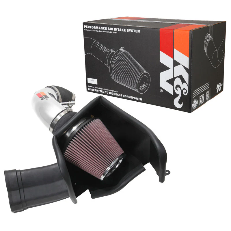K&N 2018 Ford Mustang GT V8 5.0L F/I Typhoon Air Intake - Image 14