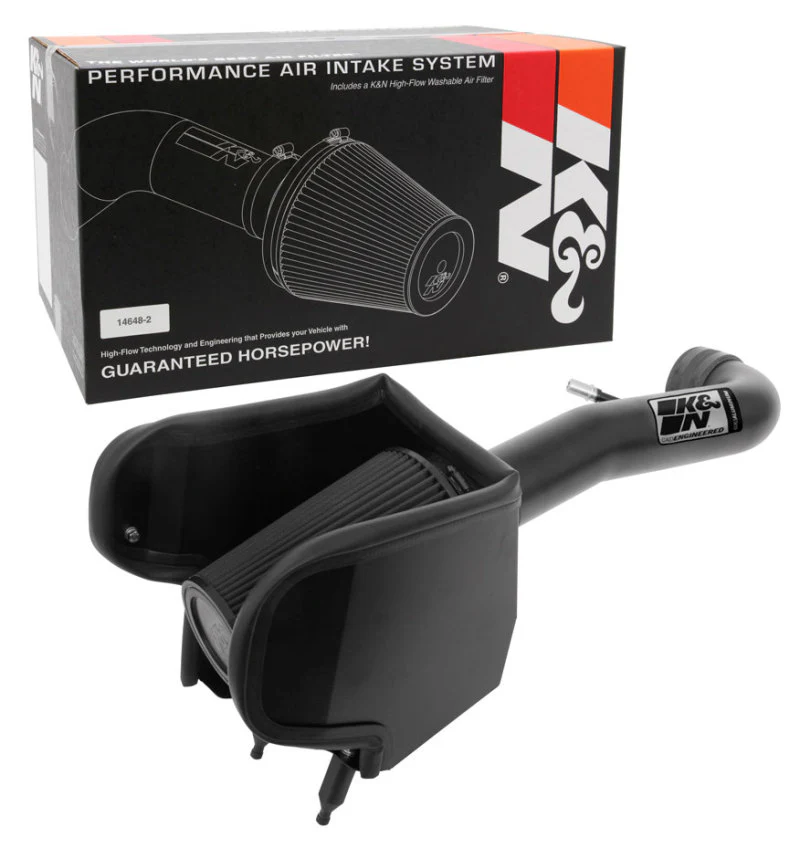 K&N 2018 Jeep Wrangler JL V6-3.6L F/I Blackhawk Performance Intake Kit (No Jeep Grand Cherokee) - Image 11
