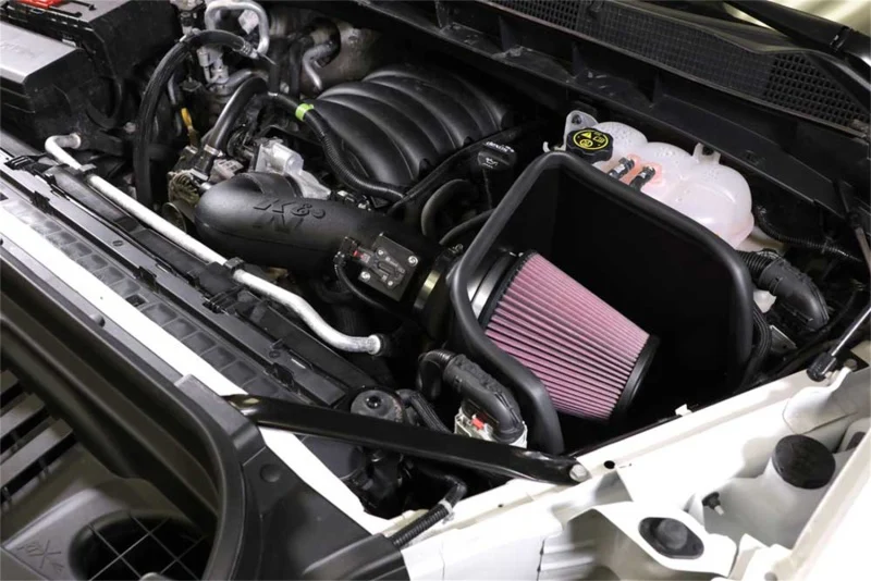 K&N 2019+ Chevrolet 1500 5.3L / 6.2L V8 F/I AirCharger Performance Intake System - Image 3