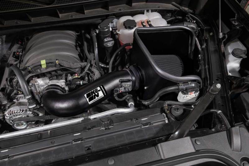 K&N 2019 Chevrolet Silverado 1500 5.3L V8 Black Performance Intake Kit - Image 5