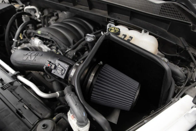 K&N 2019+ Chevrolet Silverado 1500 V8 6.2L Performance Air Intake System - Image 3