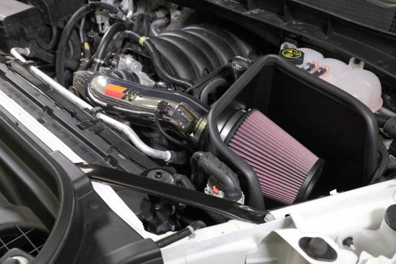 K&N 2019 Chevy Silverado / GMC Sierra 1500 V8-5.3/6.2L Performance Air Intake Kit - Image 5
