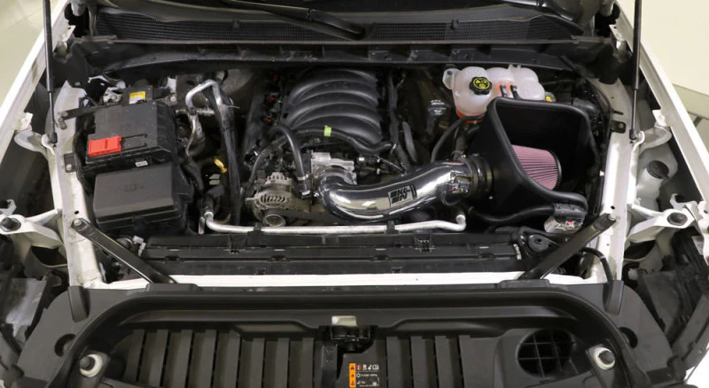 K&N 2019 Chevy Silverado / GMC Sierra 1500 V8-5.3/6.2L Performance Air Intake Kit - Image 6