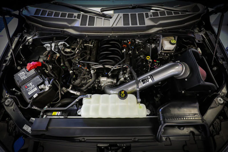 K&N 2021+ Ford F-150 V8-5.0L F/I High Flow Performance Intake Kit - Image 3