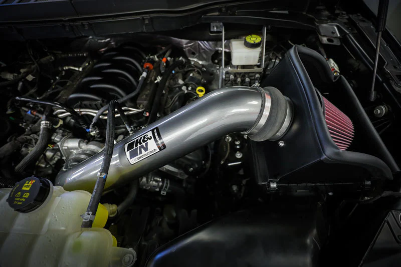 K&N 2021+ Ford F-150 V8-5.0L F/I High Flow Performance Intake Kit - Image 4