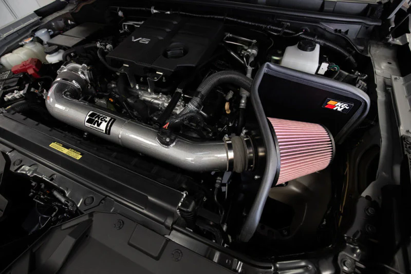 K&N 2022 Nissan Frontier V6 3.8LPerformance Air Intake System - Image 4
