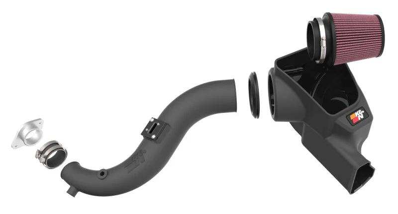 K&N 2024 Ford Mustang Ecoboost L4-2.3L F/L Turbo AirCharger - Cold Air Intake System - Image 7