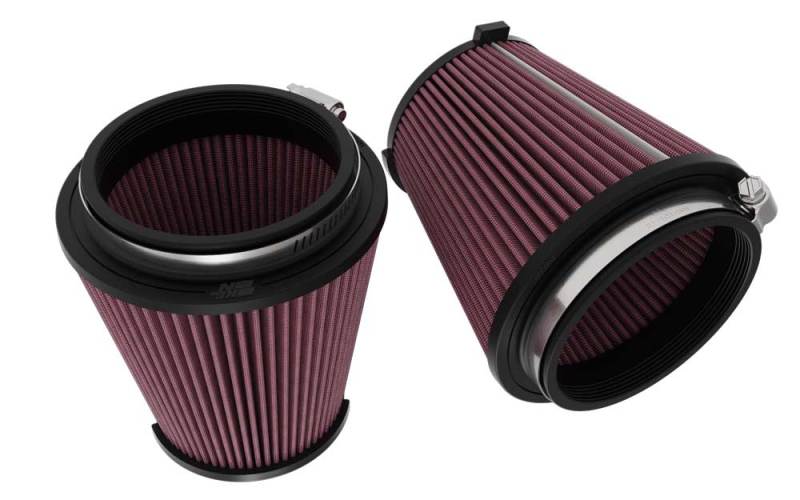 K&N 2024 Ford Mustang / GT 5.0L V8 Drop-In Replacement Air Filter (Pair) - Image 3