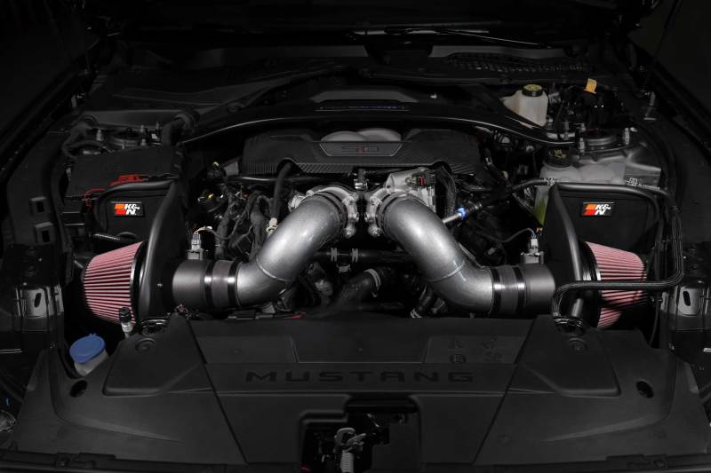 K&N 2024+ Ford Mustang V8 5.0L Typhoon Performance Air Intake System - Image 4