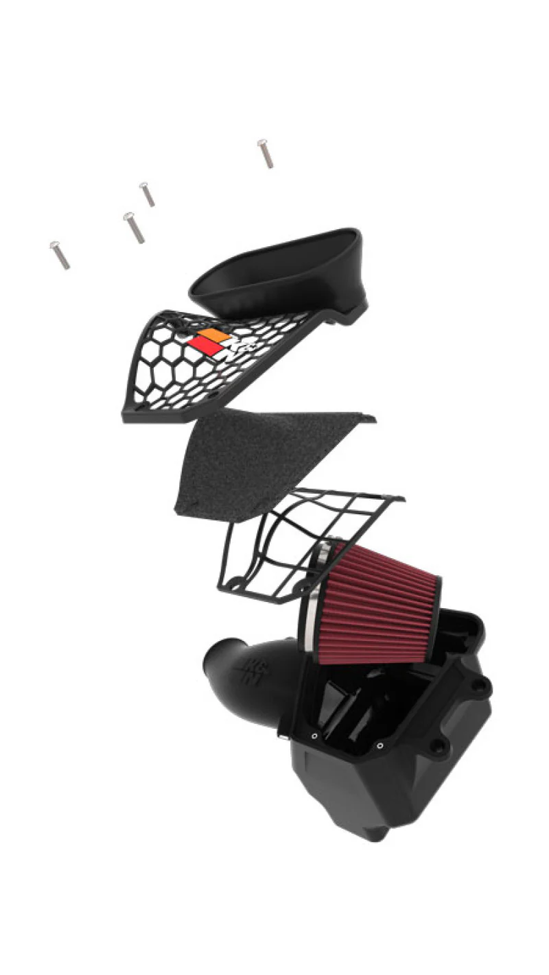 K&N 21-22 Jeep Wrangler JL V8-6.4L AirCharger Performance Intake - Image 7