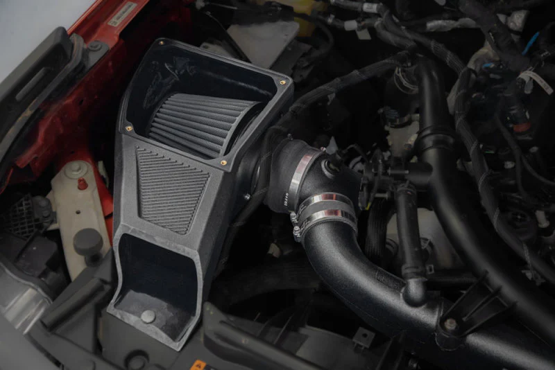 K&N 21-23 Ford Bronco 2.7L V6 F/I DRYFLOW Performance Air Intake System - Image 2