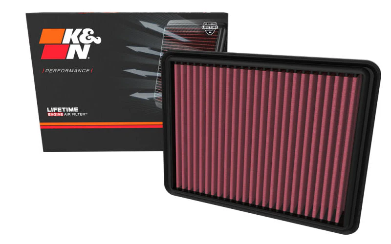 K&N 22-23 Toyota Land Cruiser V6 3.3L DSL Replacement Air Filter - Image 3