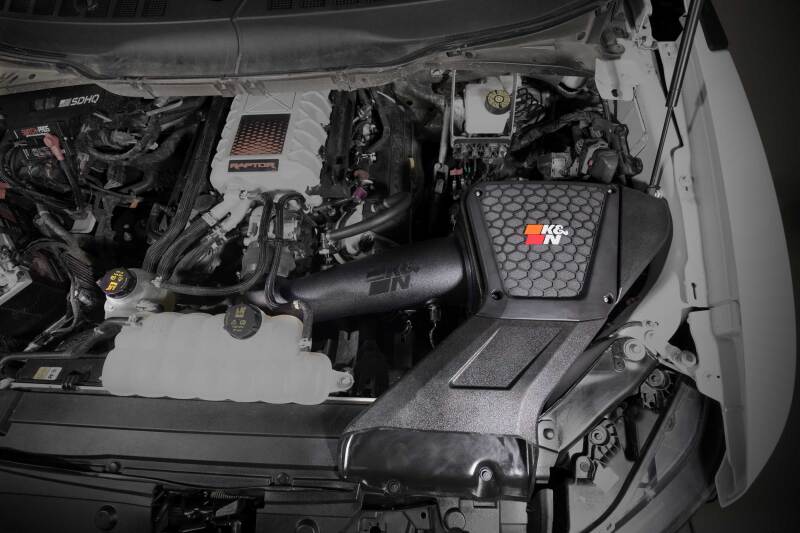 K&N 23-24 Ford F150 Raptor R 5.2L V8 Performance Air Intake System - Image 3