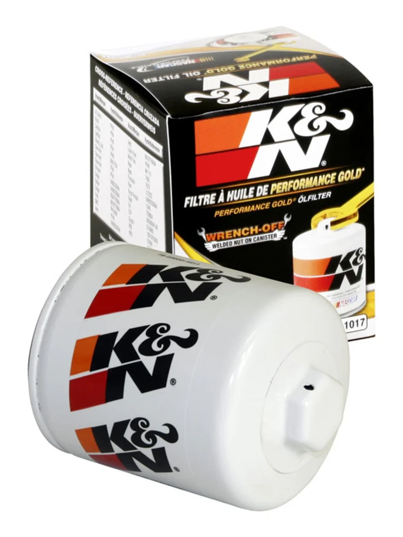 K&N 3.74inch / 2.98 OD Performance Gold Oil Filter - Image 14