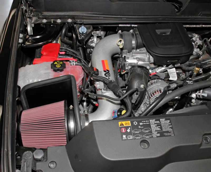 K&N 77 Series Performance Intake Kit for 11-14 Chevrolet Silverado/GMC Sierra 2500/3500 V8 6.6L - Image 5