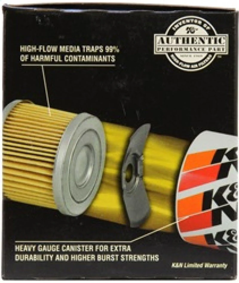 K&N 87-92 Supra Non-Turbo / 99-04 Grand Cherokee 4.0 Performance Gold Oil Filter - Image 10