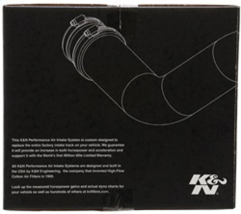 K&N 91-95 Jeep Wrangler L6-4.0L Performance Intake Kit - Image 7