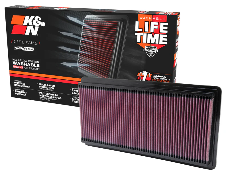 K&N 96-04 Chevy Express / GMC Savana Drop In Air Filter - Image 10