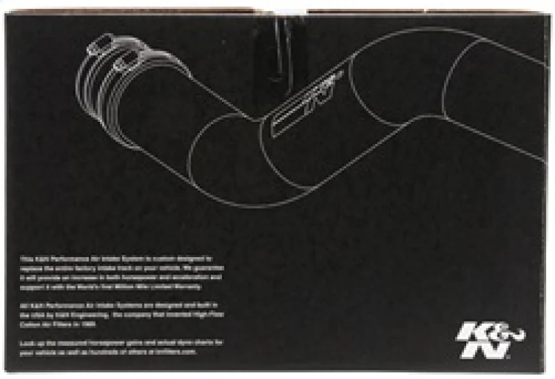 K&N 99-04 Chevy Silverado V8-4.8/5.3L Polished High Flow Performance Kit - Image 12