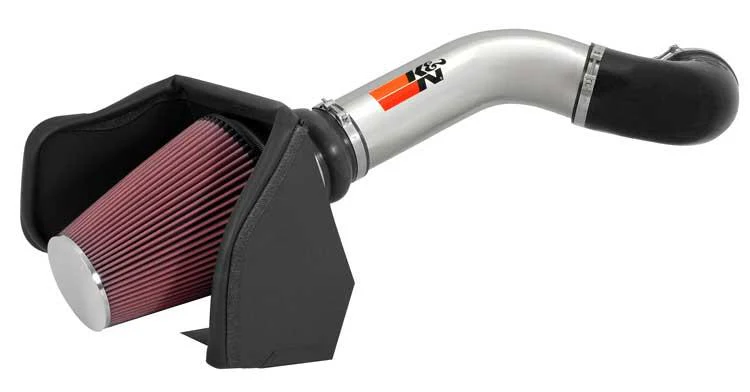 K&N 99-04 Chevy Silverado V8-4.8/5.3L Polished High Flow Performance Kit - Image 3