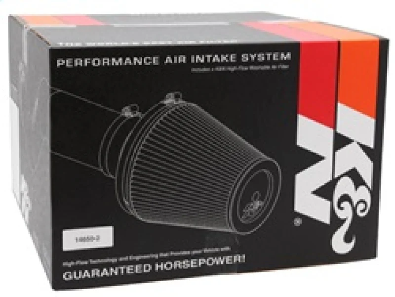 K&N 99-04 Chevy Silverado V8-4.8/5.3L Polished High Flow Performance Kit - Image 5