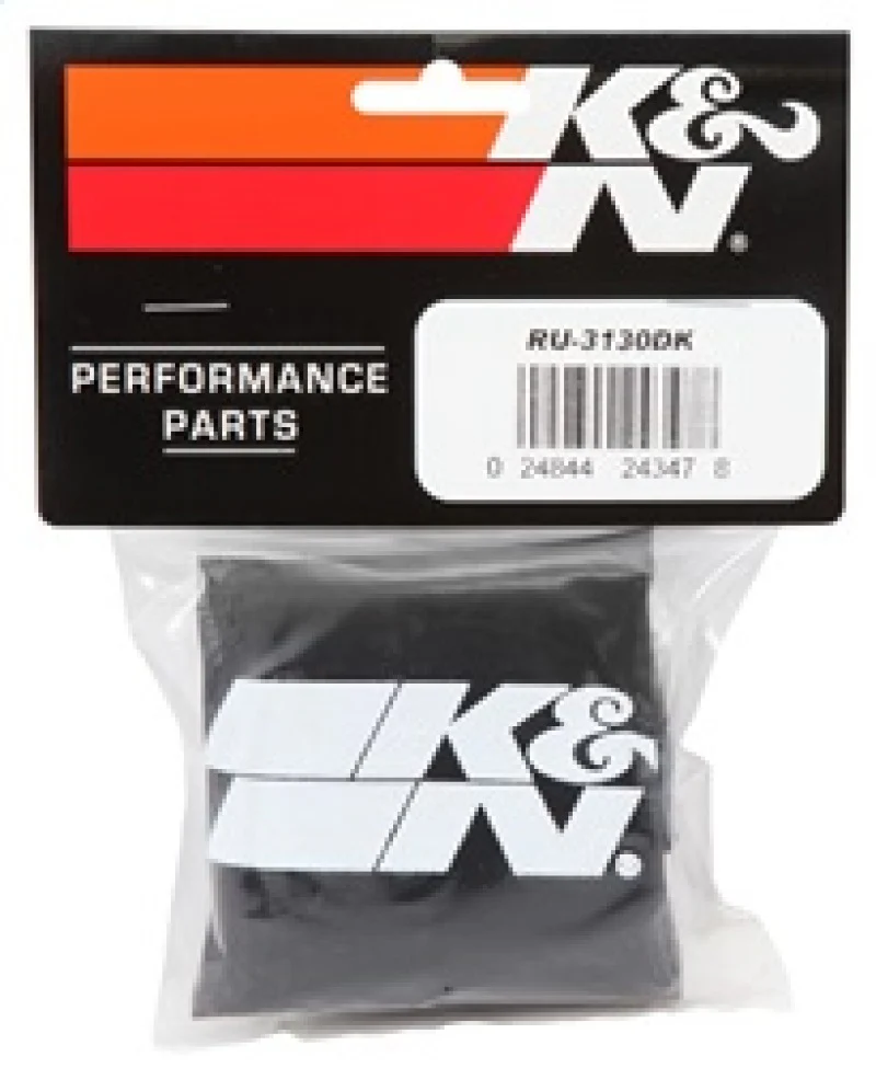 K&N Air Filter Wrap Black RU-3130 - Image 8