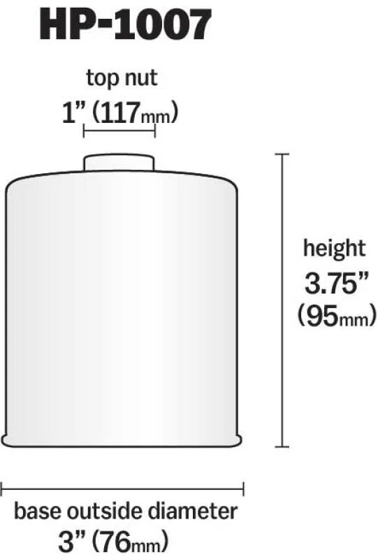 K&N Buick / Chevrolet / Oldsmobile Performance Gold Oil Filter - Image 11