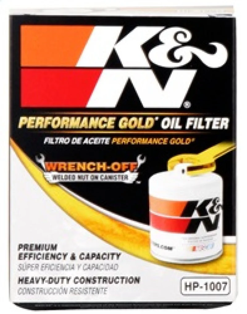 K&N Buick / Chevrolet / Oldsmobile Performance Gold Oil Filter - Image 16