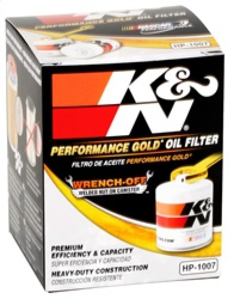 K&N Buick / Chevrolet / Oldsmobile Performance Gold Oil Filter - Image 17