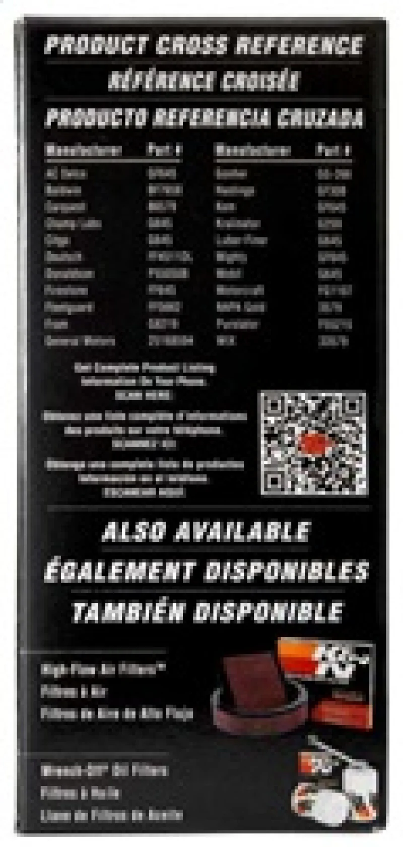 K&N Cellulose Media Fuel Filter 2.125in OD x 5.438in L - Image 8