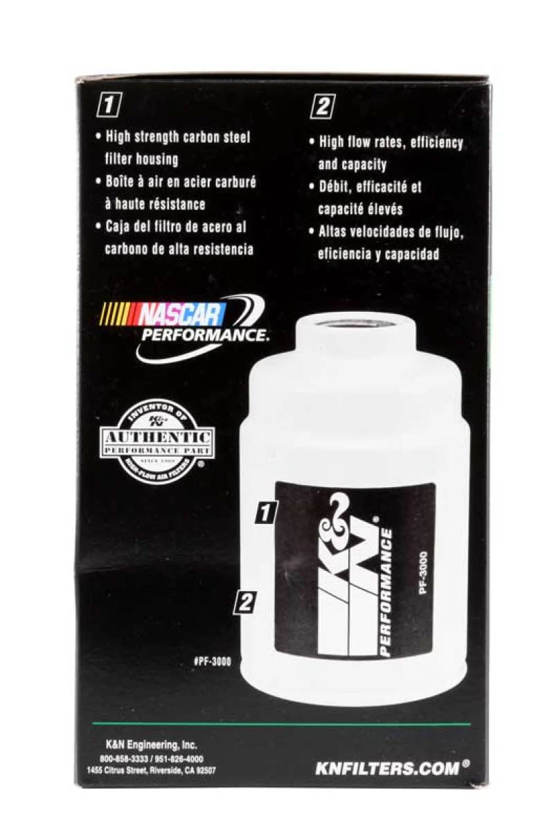 K&N Cellulose Media Fuel Filter 3.5in OD x 6.281in L - Image 12