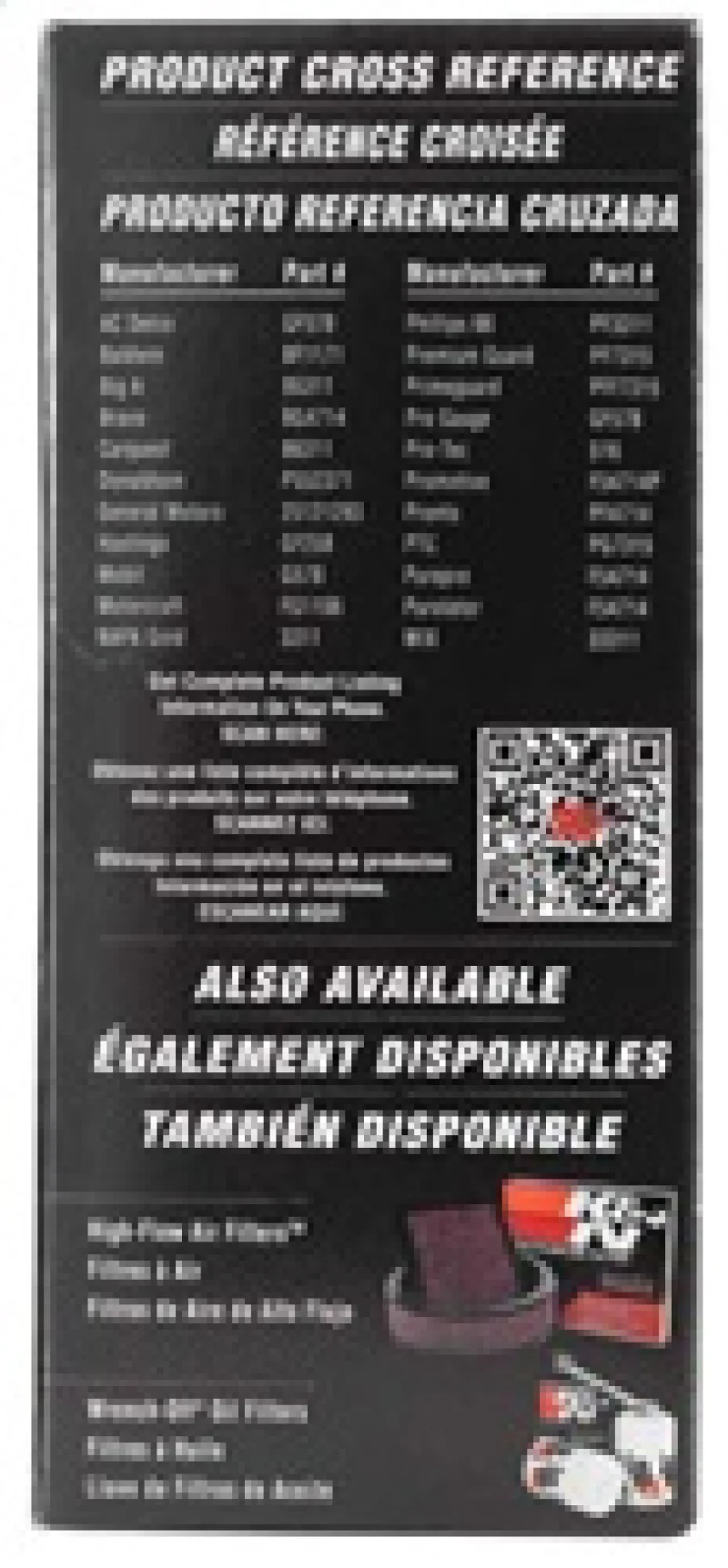 K&N Cellulose Media Fuel Filter 3in OD x 5.625in L - Image 12