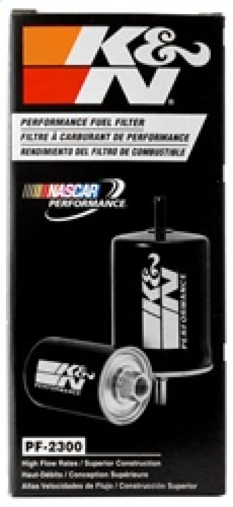K&N Cellulose Media Fuel Filter 3in OD x 6.938in L - Image 9