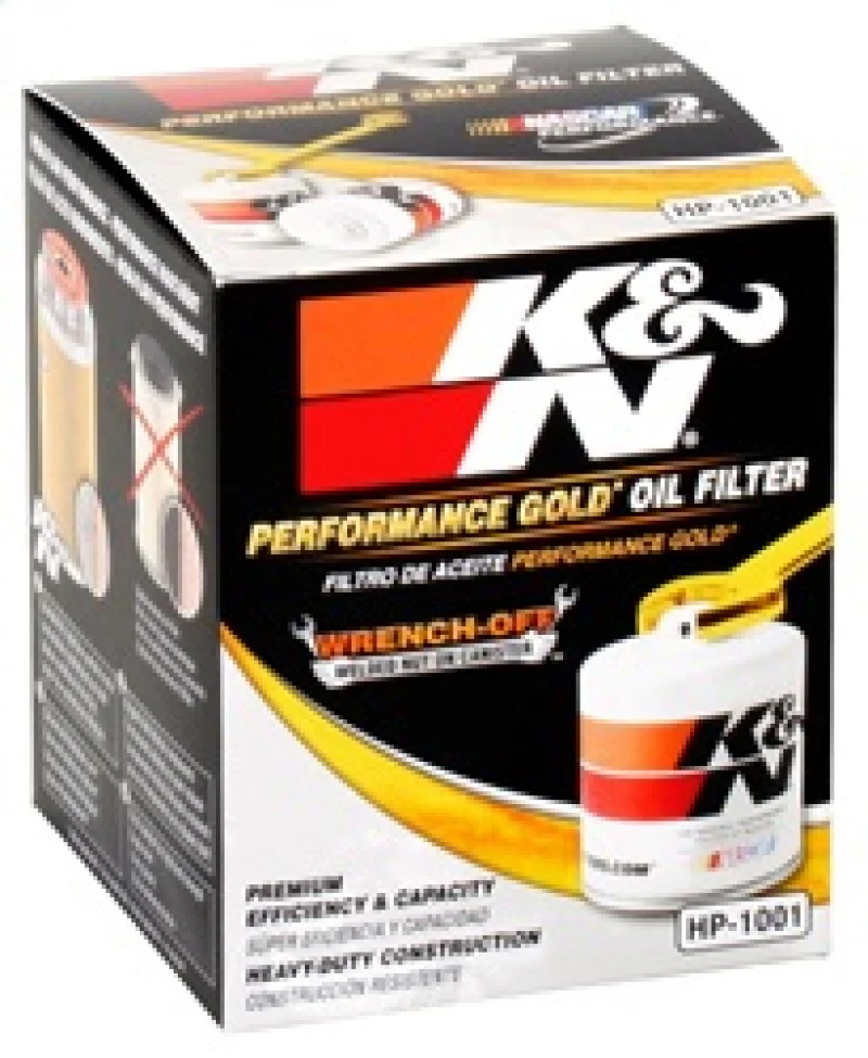 K&N Chevy / Pontiac / GMC / Buick Performance Gold Oil Filter - Image 11
