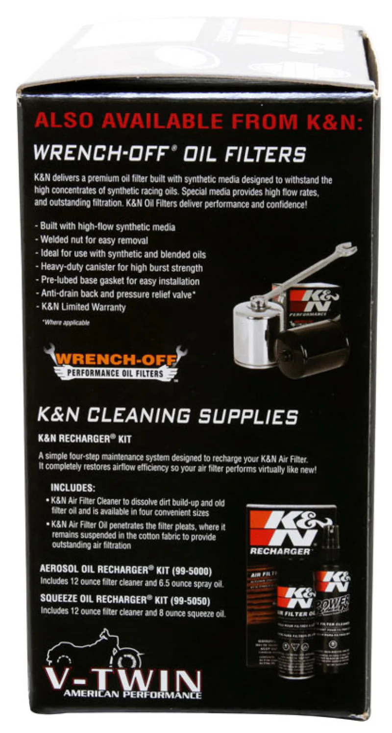 K&N Custom Air Filter Round 5-3/8in OD x 4in ID x 2in H - Image 11