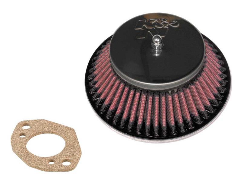 K&N Custom Racing Assembly - Round Tapered - Red 1.375in Neck Flange - 2.25in Over Height - Image 2