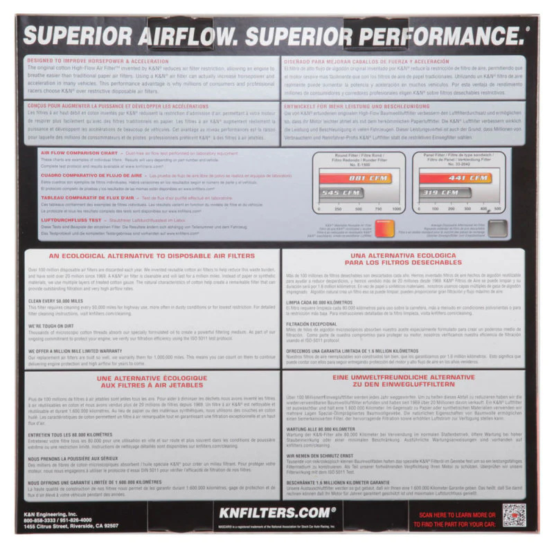 K&N Custom Round Air Filter 14in OD 12in ID 4in Height - Image 13