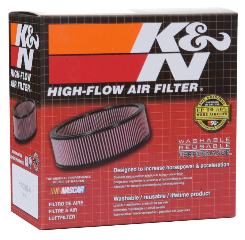 K&N Custom Round Racing Assembly Red 5.875in OD x 2.406in ID x 1.75in Height - Image 10