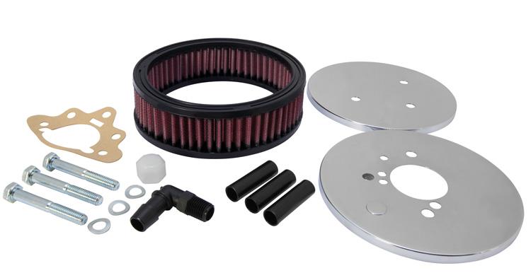 K&N Custom Round Racing Assembly Red 5.875in OD x 2.406in ID x 1.75in Height - Image 2