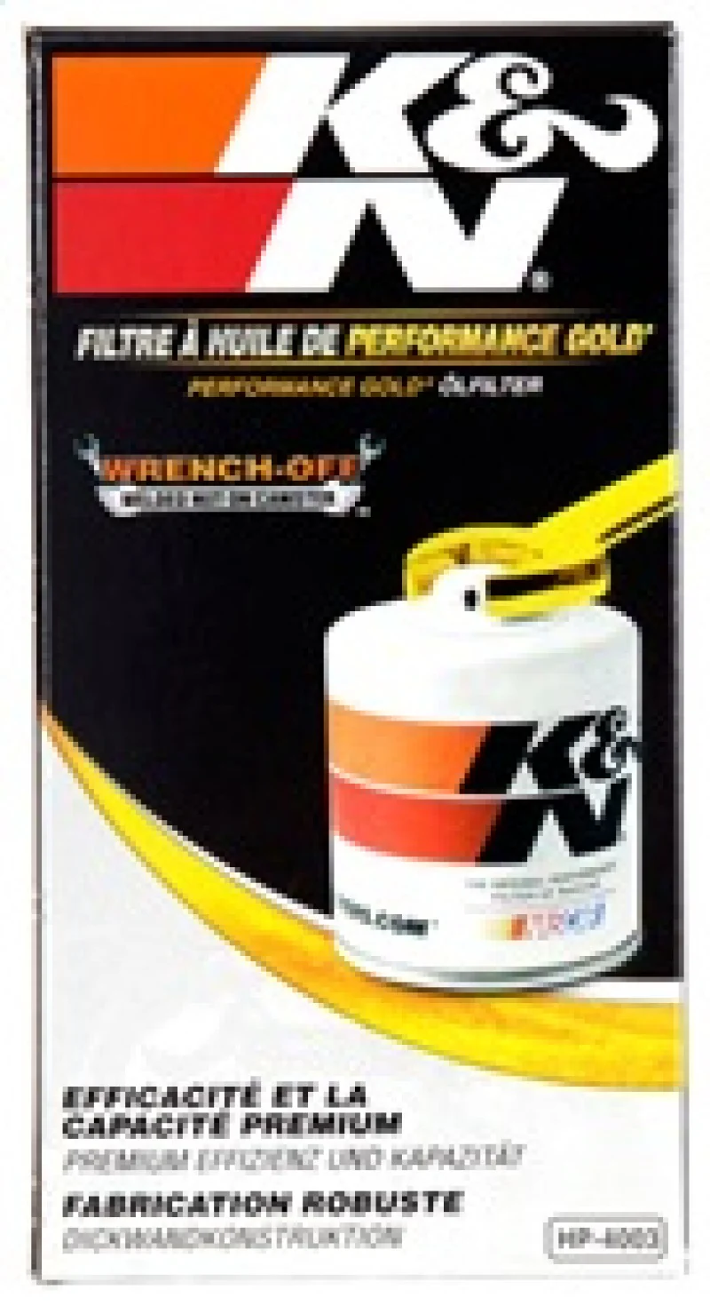 K&N Dodge Performance Gold Oil Filter - Image 17
