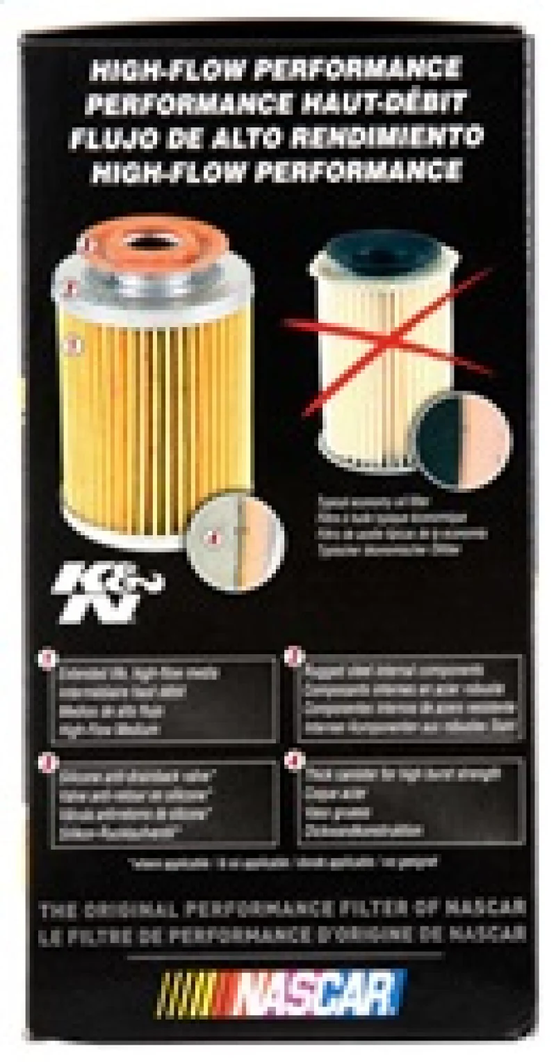 K&N Dodge Performance Gold Oil Filter - Image 18