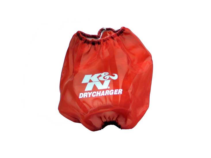 K&N Drycharger Round Tapered Red Air Filter Wrap - Image 3