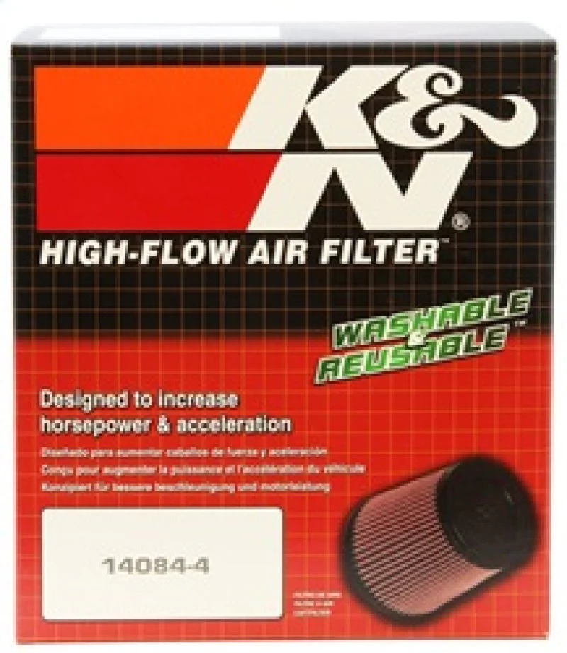 K&N Filter 2 3/4 inch Flange 5 7/8 inch OD Base 4 3/4 Top 5 inch Height - Image 6
