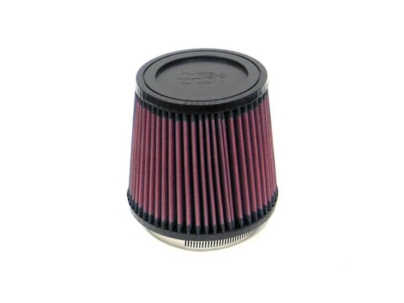 K&N Filter Universal Rubber Filter 3.75in Flange ID / 5.375in Base OD / 4.375in Top OD / 5in Height - Image 2