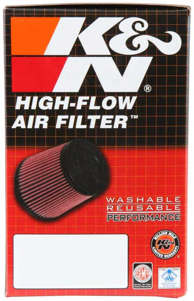 K&N Filter Universal Rubber Filter - Round Straight 3.5in Base OD x 3.5in Top OD x 5in H - Image 14