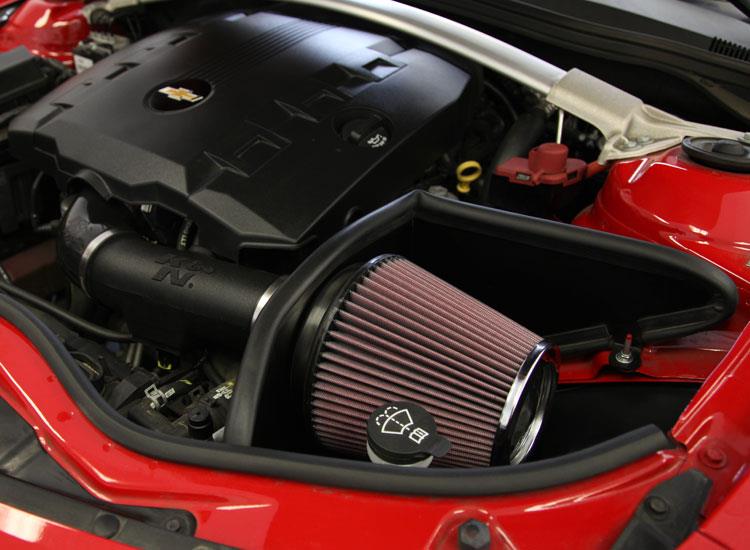 K&N FIPK 11-15 Chevy Camaro V6 3.6L Performance Intake Kit - Image 3