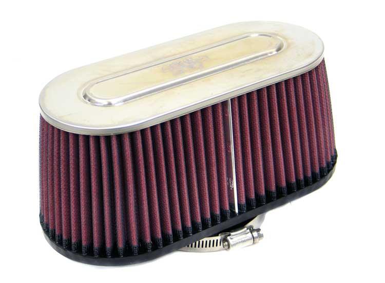K&N Marine Engine Flame Arrestor - Oval Tapered 3.75in Flange ID / .75in Flange Length / 4in Height - Image 3