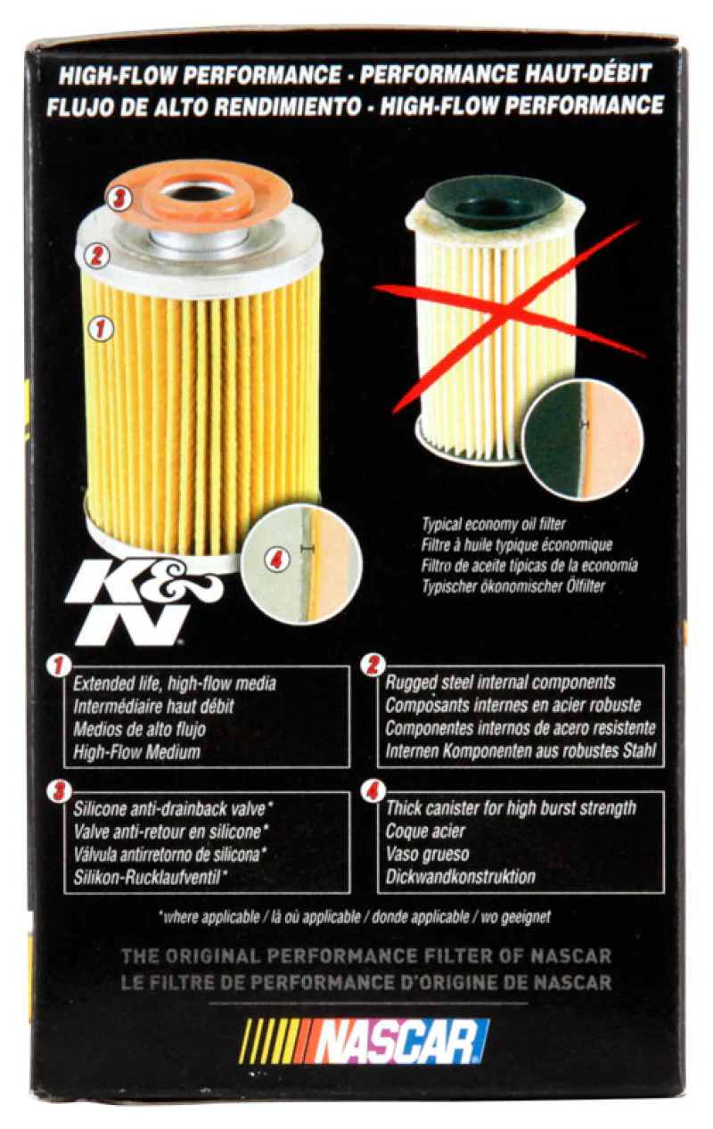 K&N Oil Filter OIL FILTER; AUTOMOTIVE - Image 16